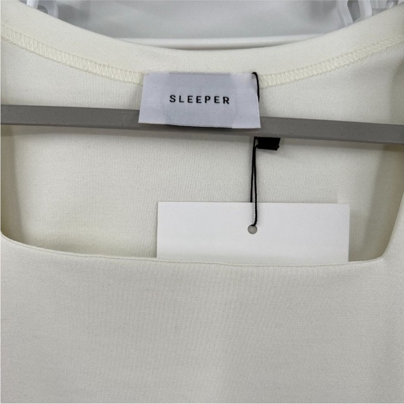 Sleeper Women’s Weekend Chic 2-piece Lounge Set Pajamas Feather White sz M NWT - Picture 3 of 9